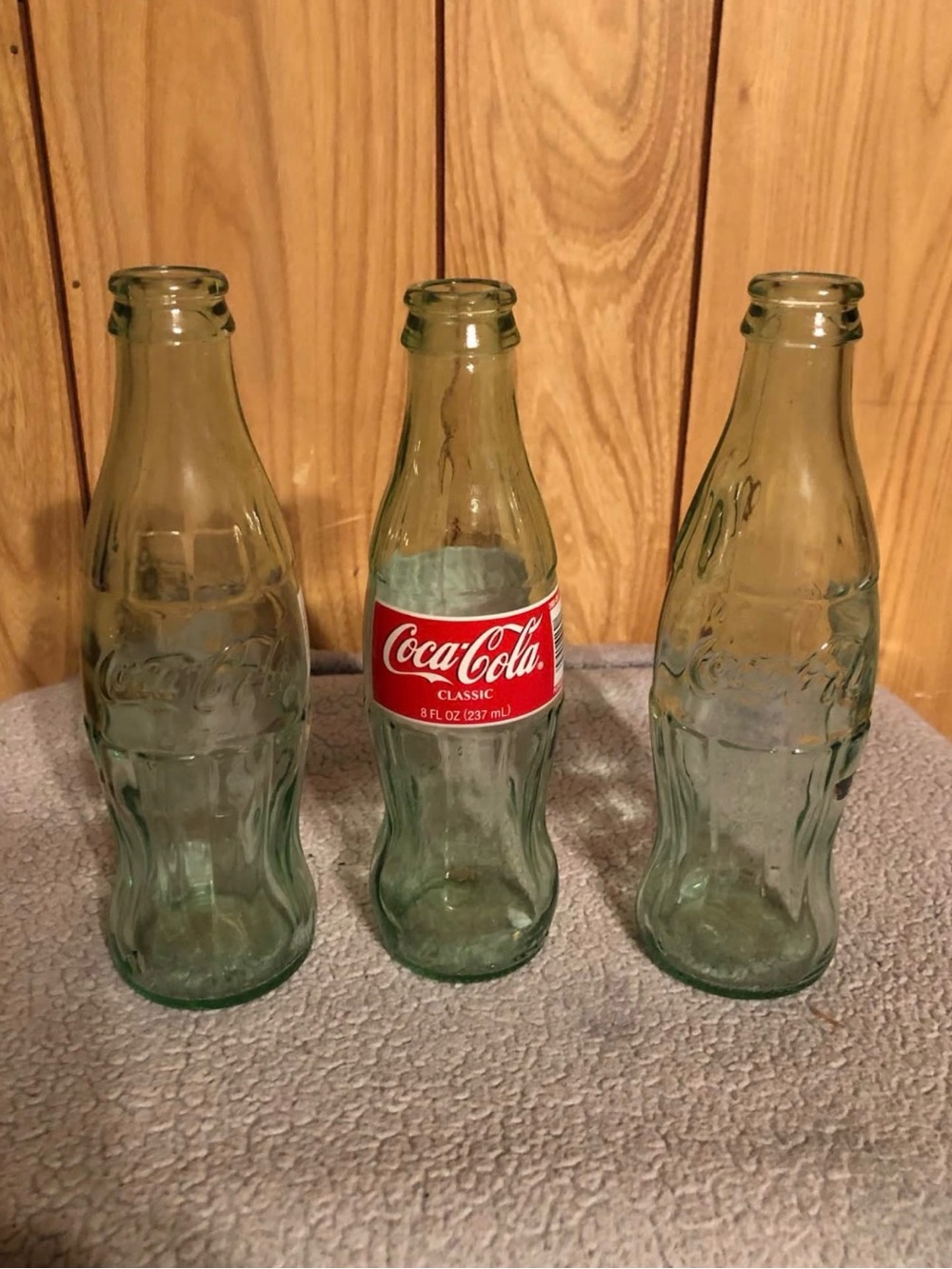 Vintage Coca Cola Bottles (3)